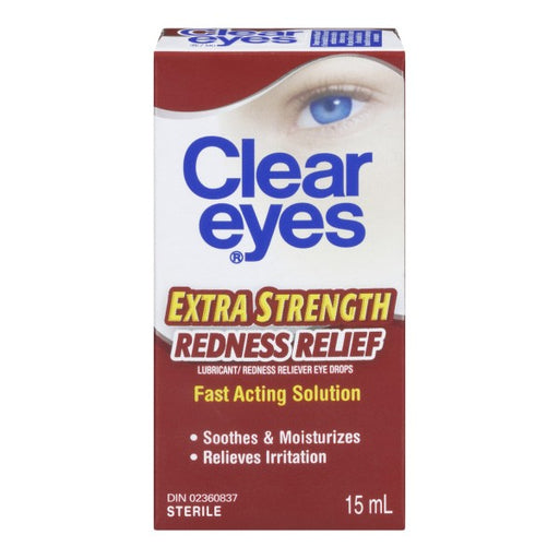 Clear Eyes Extra Strength Redness Relief Eye Drops