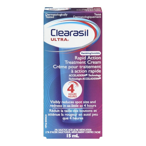 Clearasil Ultra Rapid Action Vanishing Treatment Cream