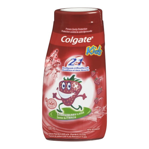 Colgate Kids 2-in-1 Toothpaste and Mouthwash