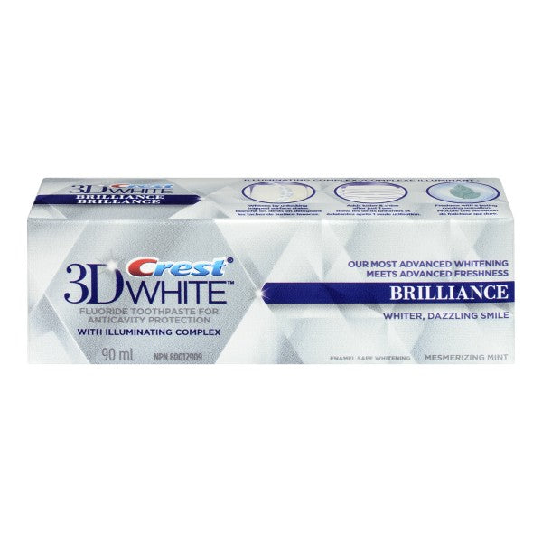 Crest 3D White Brilliance Fluoride Toothpaste