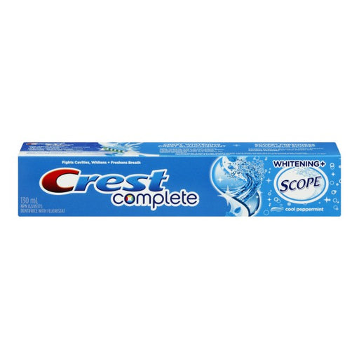 Crest Complete Whitening Plus Scope Toothpaste