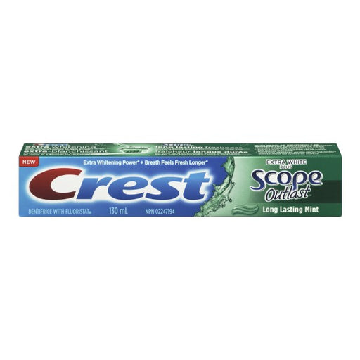 Crest Extra White Plus Scope Outlast Toothpaste