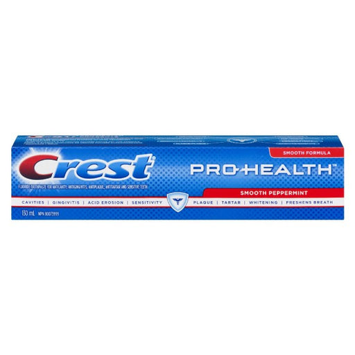 Crest Pro-Health Smooth Peppermint Toothpaste