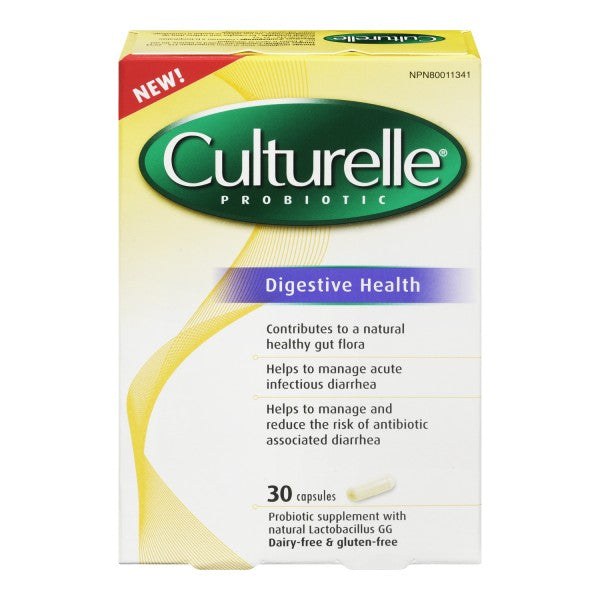 Culturelle Probiotic Digestive Health Supplement Capsules