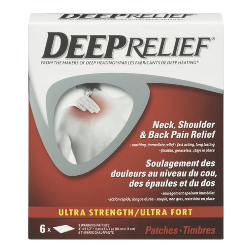 Deep Relief Ultra Strength Neck, Shoulder, & Back Pain Relief