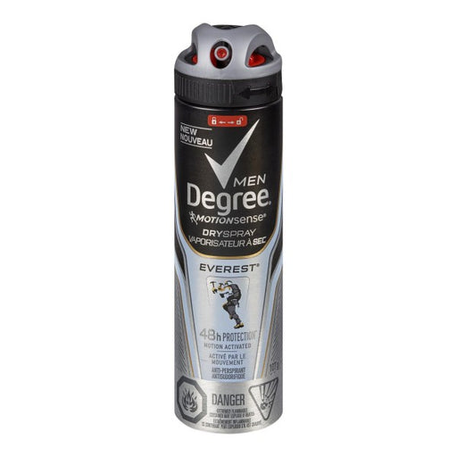 Degree Men Everest Motion Sense Dry Spray 48Hr Protection