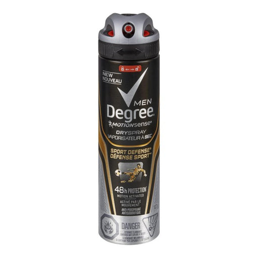 Degree Men Sport Defense Motion Sense Dry Spray 48Hr Protection