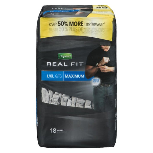 Depend Real Fit Large/X-Large Maximum Underwear