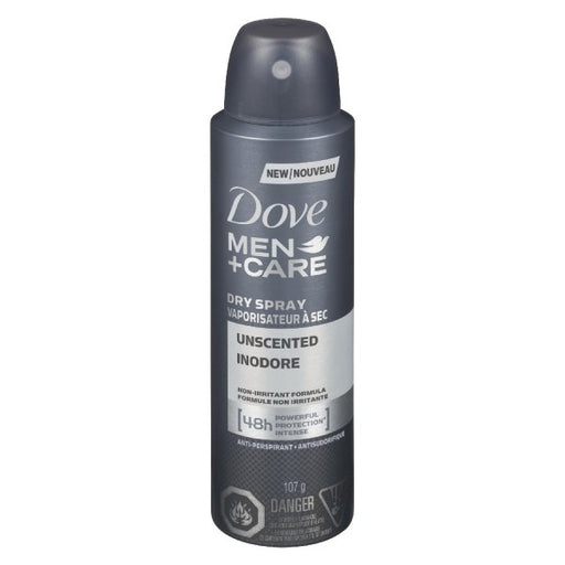 Dove Men Care Dry Spray Unscented 48Hr Protection