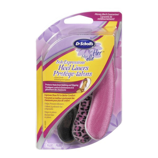 Dr. Scholl's For Her Sole Expressions Heel Liners