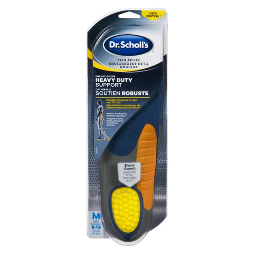 Dr. Scholl's Mens Heavy Duty Support Insoles