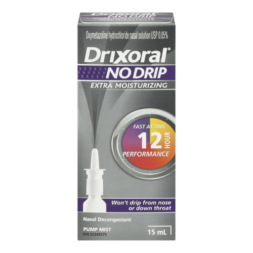 Drixoral No Drip Extra Moisturizing Nasal Spray