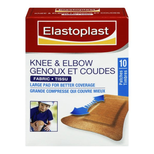 Elastoplast Knee & Elbow Fabric Patch Bandages