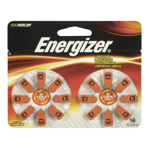 Energizer EZ Turn & Lock Size 13 Hearing Aid Battery
