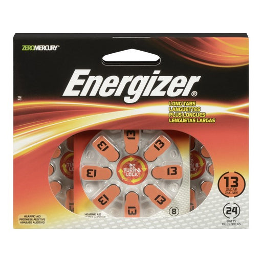 Energizer EZ Turn 'n Lock Size 13 Hearing Aid Battery