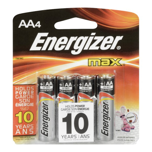 Energizer Max AA Alkaline Batteries