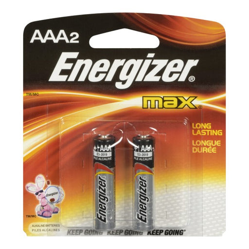 Energizer Max Alkaline AAA Batteries