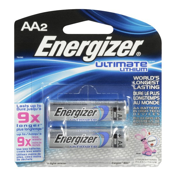 Energizer Ultimate Lithium AA Batteries