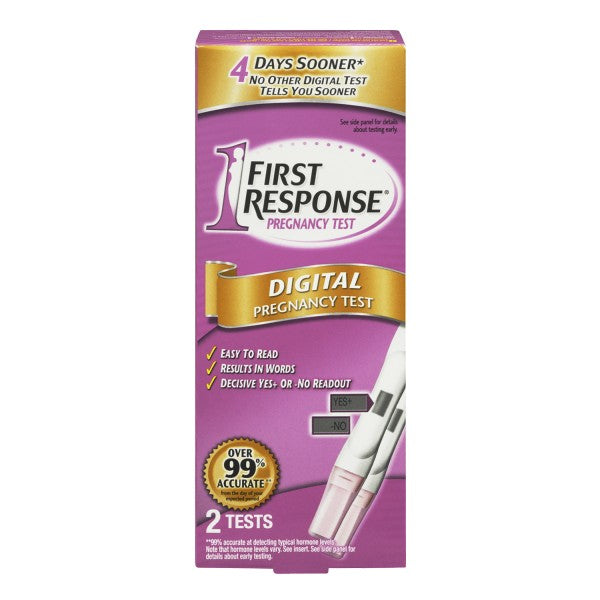 First Response Digital Pregnancy Test