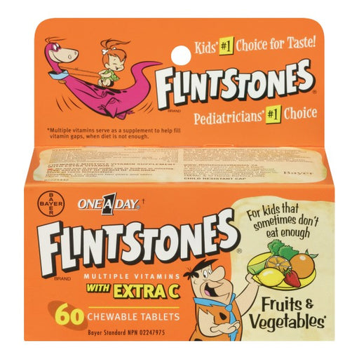 One A Day The Flintstones Chewable Vitamins with Extra Vitamin C