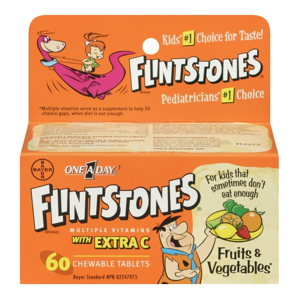 One A Day The Flintstones Chewable Vitamins with Extra Vitamin C
