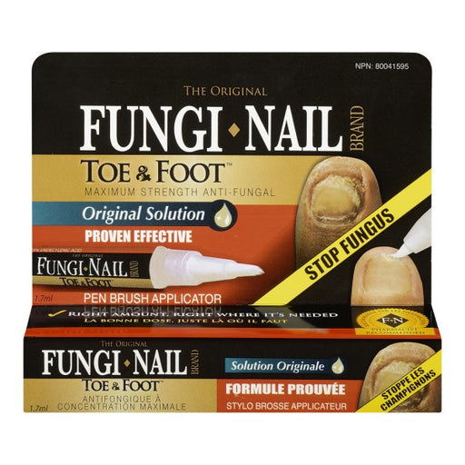 Fungi Nail Toe & Foot Maximum Strength Anti-Fungal Pen Brush Applicator