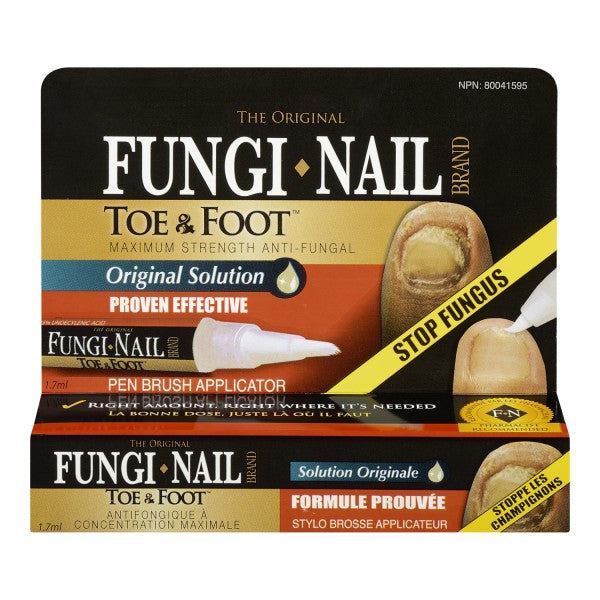 Fungi Nail Toe & Foot Maximum Strength Anti-Fungal Pen Brush Applicator