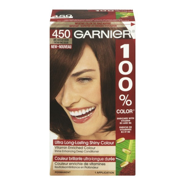 Garnier 100% Color Ultra Long-Lasting Shiny Colour