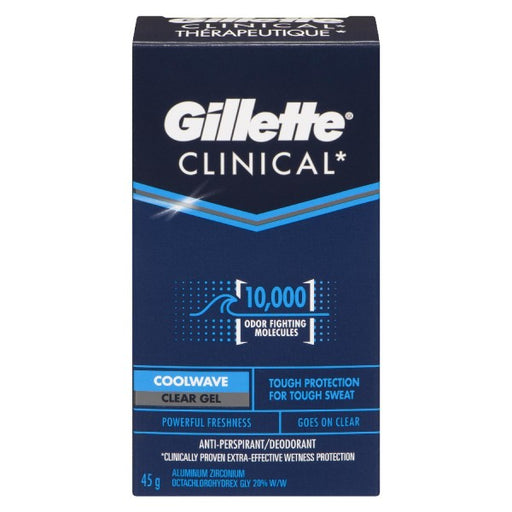 Gillette Clinical Coolwave Clear Gel Anti-Perspirant & Deodorant