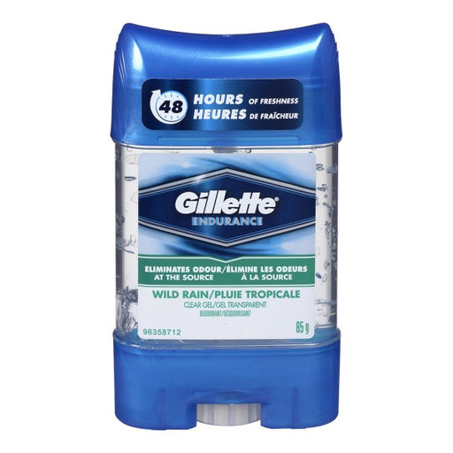 Gillette Endurance Clear Gel Deodorant