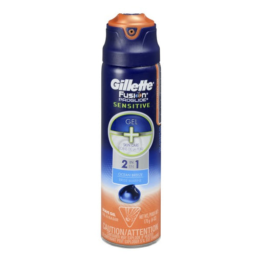 Gillette Fusion Proglide 2-In-1 Gel + Skin Care Shave Gel