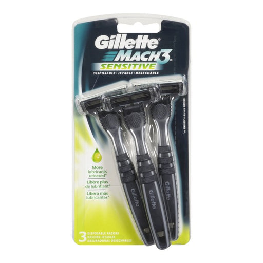 Gillette Mach3 Sensitive Disposable Razors