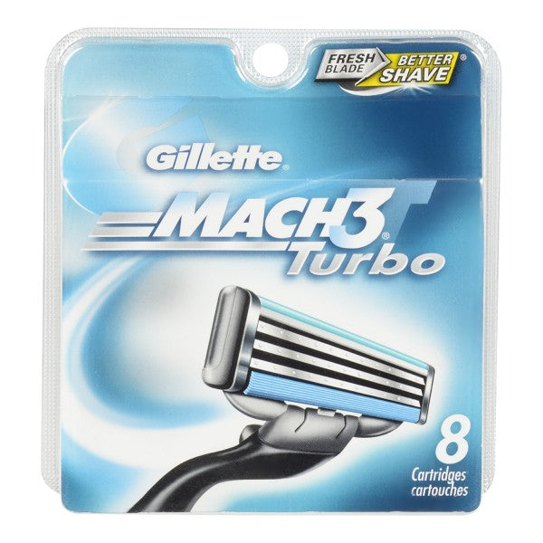 Gillette Mach3 Turbo Replacement Blades
