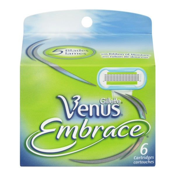 Gillette Venus Embrace Refillable Razors - Replacement Blades