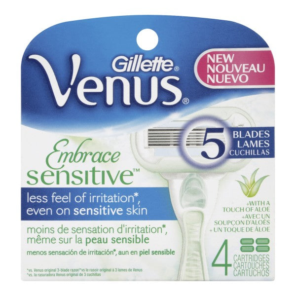 Gillette Venus Embrace Sensitive Replacement Blades
