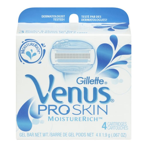 Gillette Venus Pro Skin Moisture Rich Replacement Blades