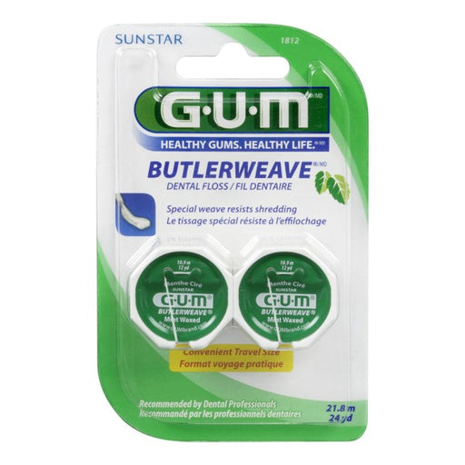 GUM ButlerWeave Floss Travel Size