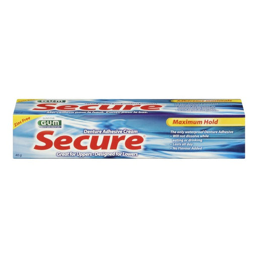 GUM Secure Denture Adhesive Cream