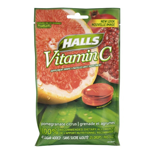 Halls Vitamin C Supplement Drops
