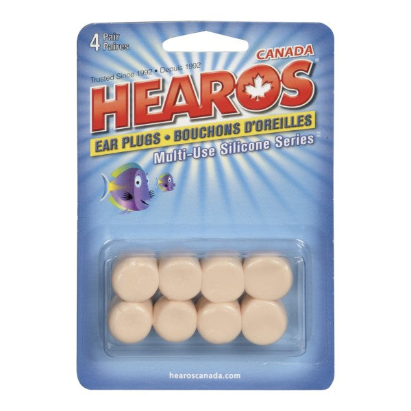 Hearos Multi-Use Silicone Ear Plugs