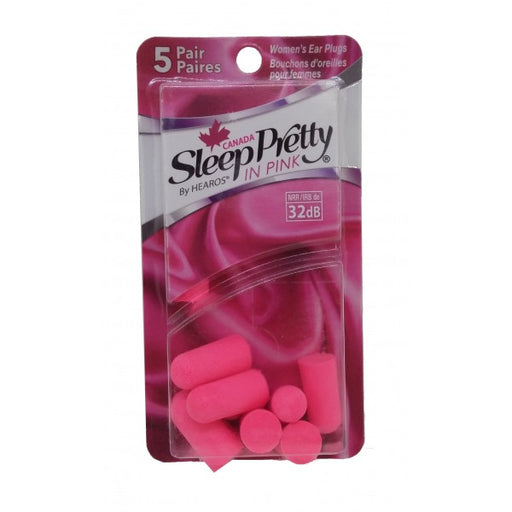 Hearos Sleep Pretty in Pink Women's Ear Plugs