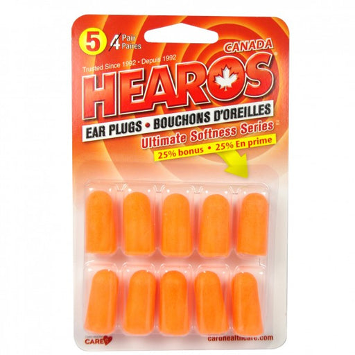 Hearos Ultimate Softness Series Ear Plugs Bonus Size