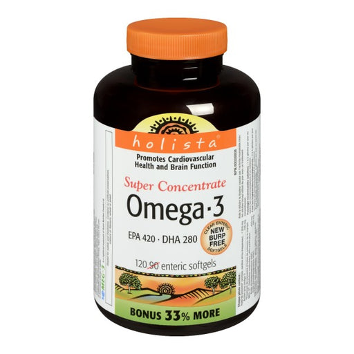 Holista Omega-3 Super Concentrate Enteric Softgels Bonus Size