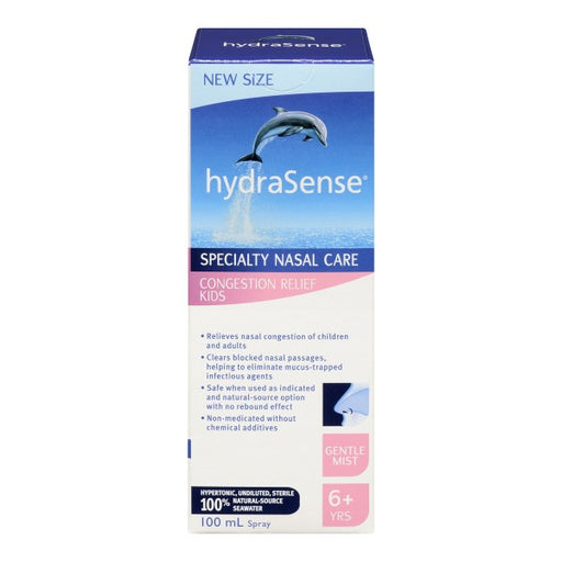 Hydrasense Specialty Nasal Care Kids Congestion Relief Spray