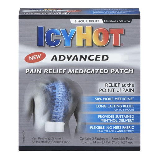 Icy Hot Advanced Pain Relief Medicated Patch
