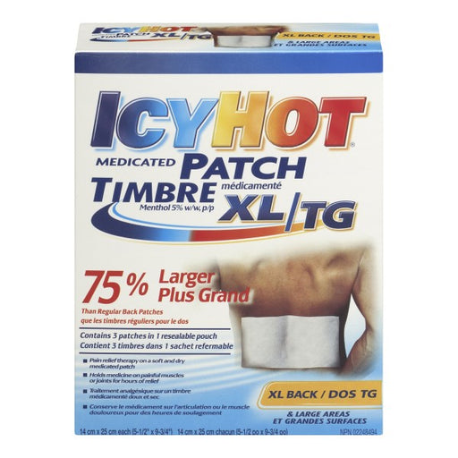 Icy Hot Medicated Back Patches