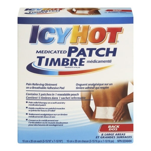 Icy Hot Medicated Back Patches