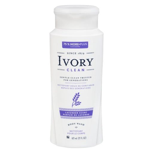 Ivory Clean Lavender Scent Body Wash