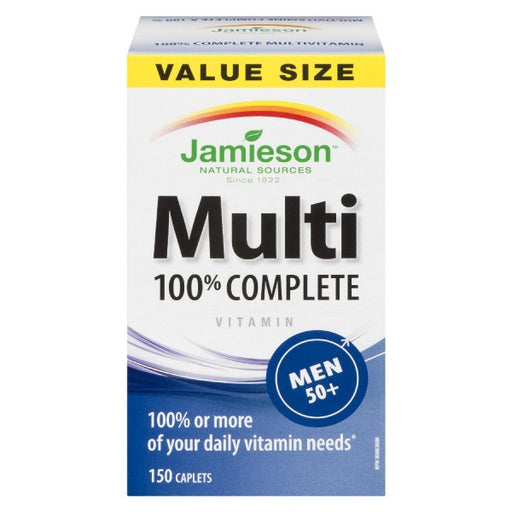 Jamieson 100% Complete Multi-Vitamin For Men 50+ Value Size