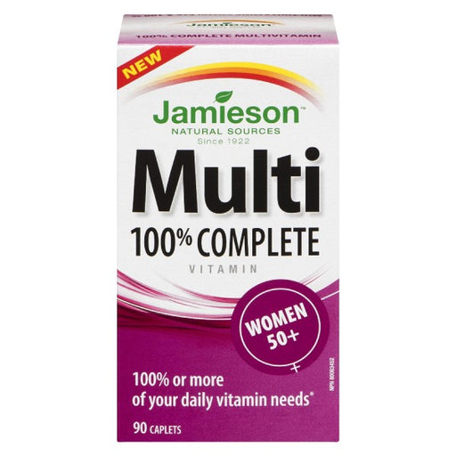 Jamieson 100% Complete Multi-Vitamin for Women 50+